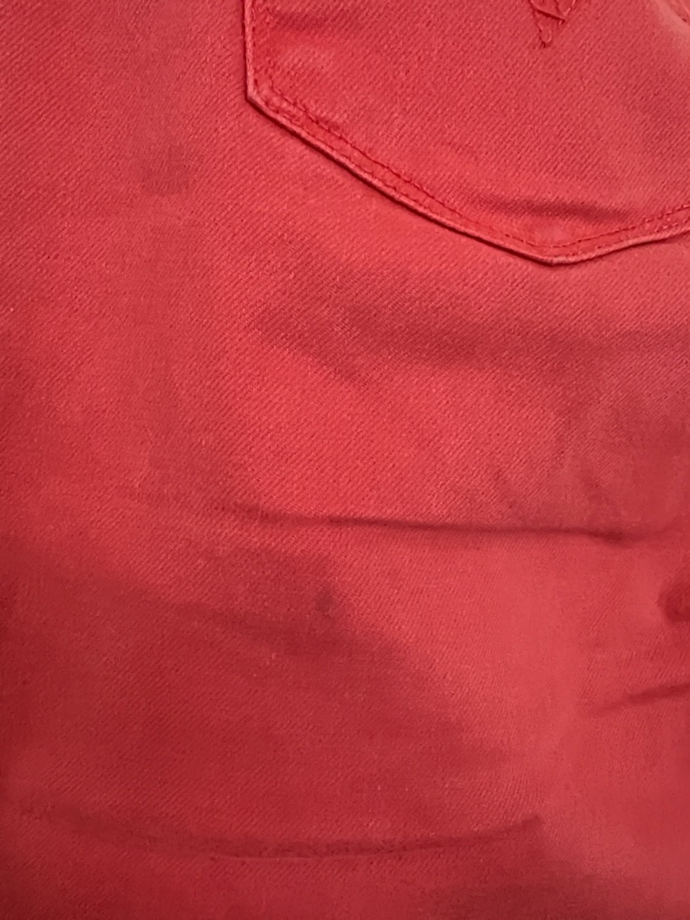 Levi's Women’s peachy orange capris 16w - Picture 3 of 5